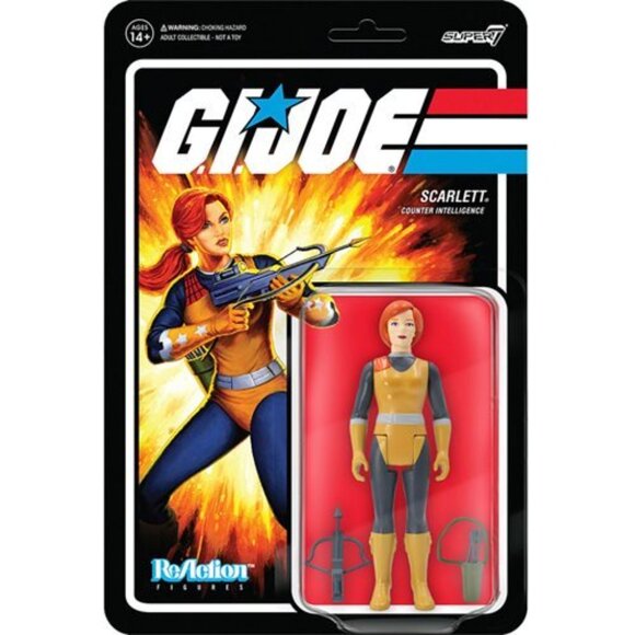 G.I. JOE SCARLETT 3 3/4-INCH REACTION FIGURE - Picture 2 of 5